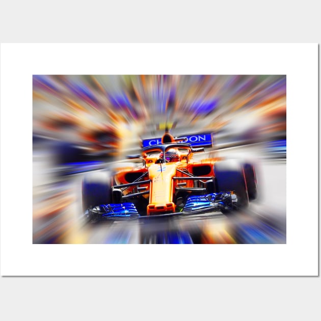 Stoffel Vandoorne 2018 Wall Art by DeVerviers